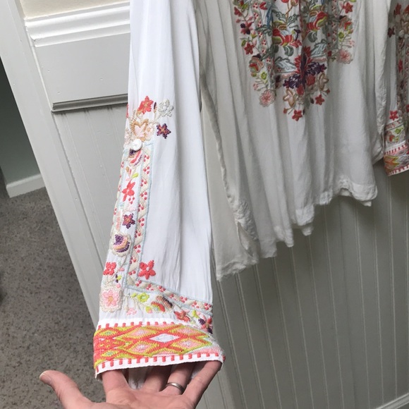 Johnny Was embroidered tunic - Picture 2 of 9